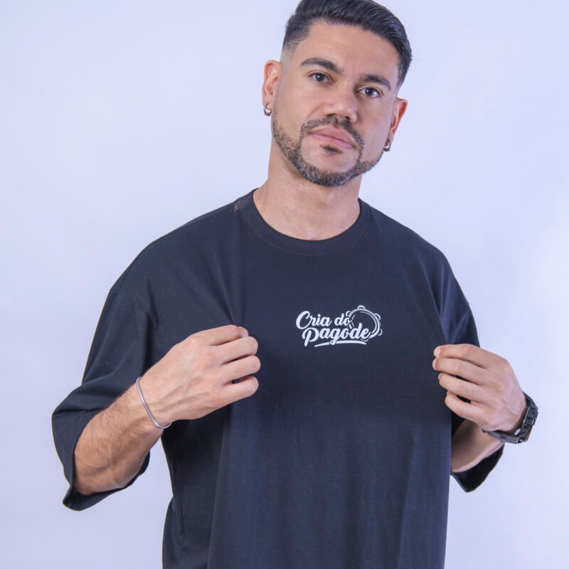 Camiseta Oversized Unissex Cria do Pagode – Vibe Nativa